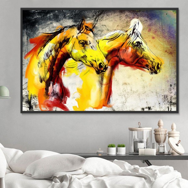 Cavallo 5d Diy Kit Diamond Painting Pittura Di Diamante NO1945