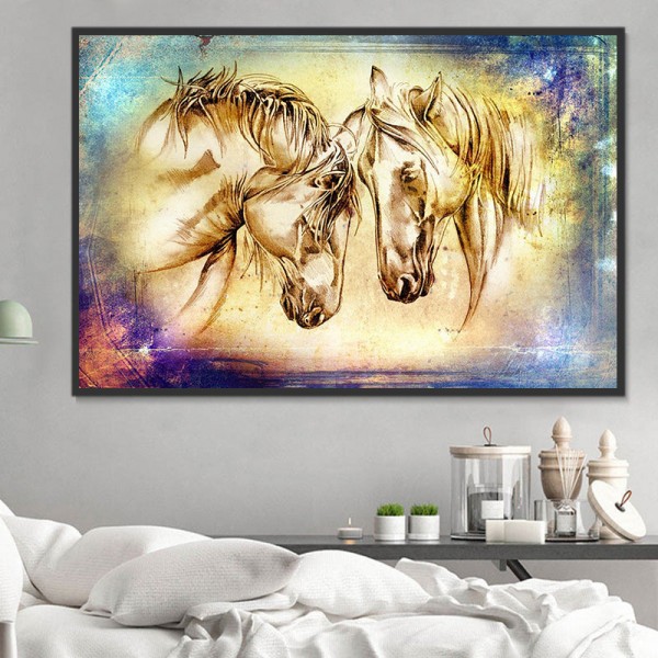 Cavallo 5d Diy Kit Diamond Painting Pittura Di Diamante NO1940