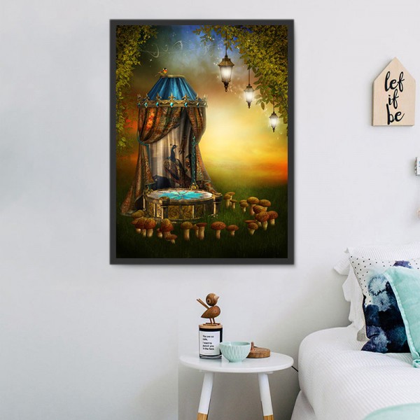 Paese Delle Fate 5d Diy Kit Diamond Painting Pittura Di Diamante NO1924