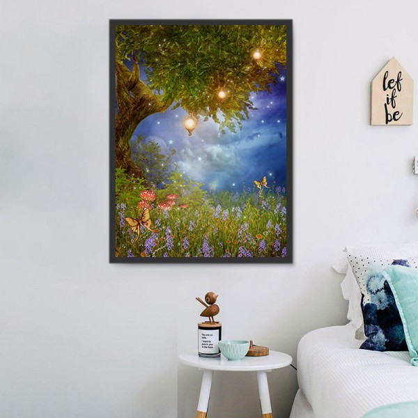 Paese Delle Fate 5d Diy Kit Diamond Painting Pittura Di Diamante NO1919