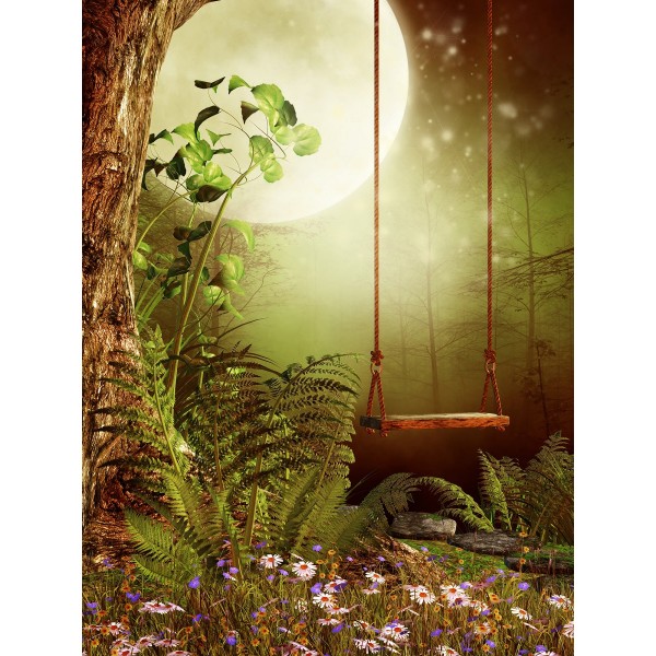 Paese Delle Fate 5d Diy Kit Diamond Painting Pittura Di Diamante NO1914