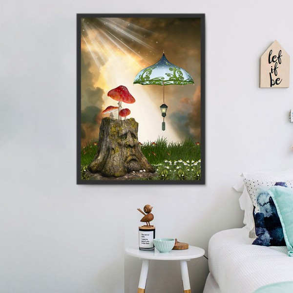 Paese Delle Fate 5d Diy Kit Diamond Painting Pittura Di Diamante NO1916