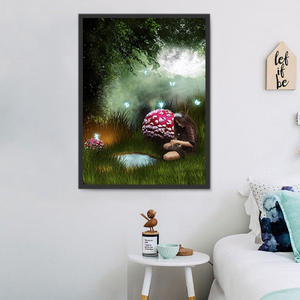 Paese Delle Fate 5d Diy Kit Diamond Painting Pittura Di Diamante NO1913