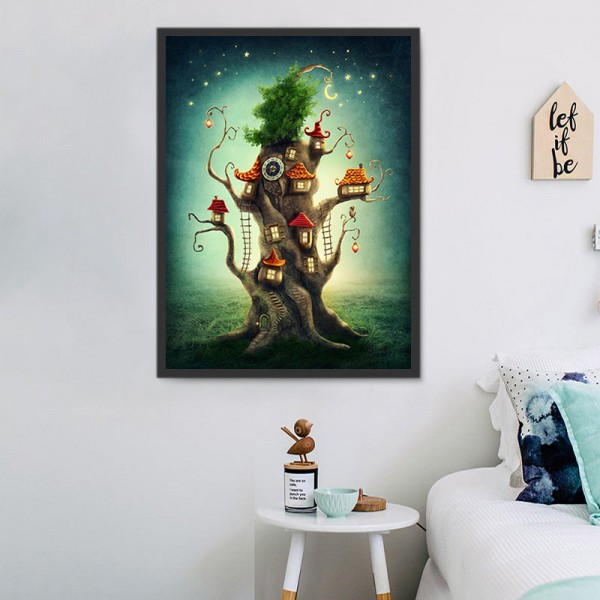 Paese Delle Fate 5d Diy Kit Diamond Painting Pittura Di Diamante NO1911