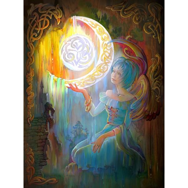 Paese Delle Fate 5d Diy Kit Diamond Painting Pittura Di Diamante NO1908