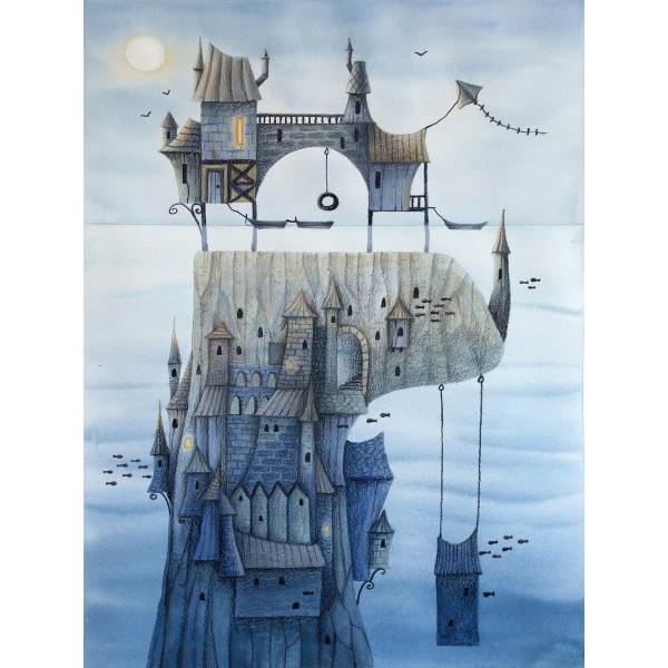 Paese Delle Fate 5d Diy Kit Diamond Painting Pittura Di Diamante NO1907