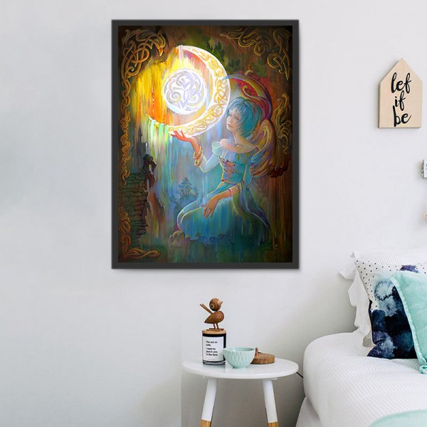 Paese Delle Fate 5d Diy Kit Diamond Painting Pittura Di Diamante NO1908