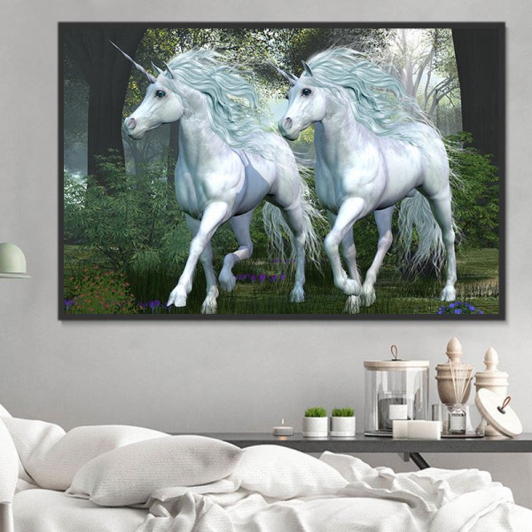 Unicorno 5d Diy Kit Diamond Painting Pittura Di Diamante NO1895