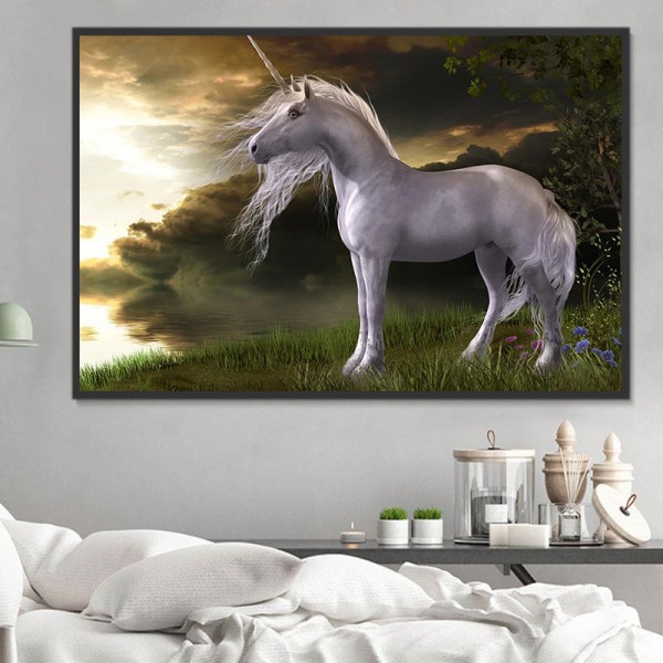 Unicorno 5d Diy Kit Diamond Painting Pittura Di Diamante NO1891