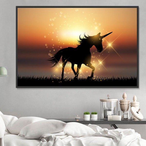 Unicorno 5d Diy Kit Diamond Painting Pittura Di Diamante NO1884