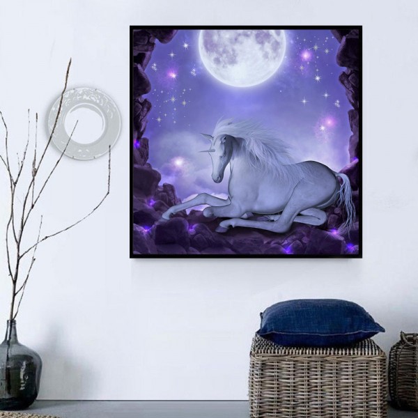 Unicorno 5d Diy Kit Diamond Painting Pittura Di Diamante NO1879
