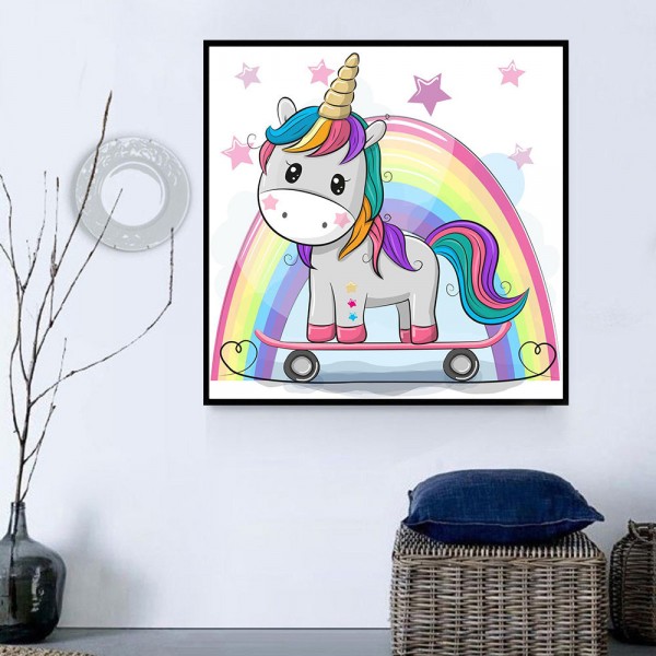 Unicorno 5d Diy Kit Diamond Painting Pittura Di Diamante NO1873
