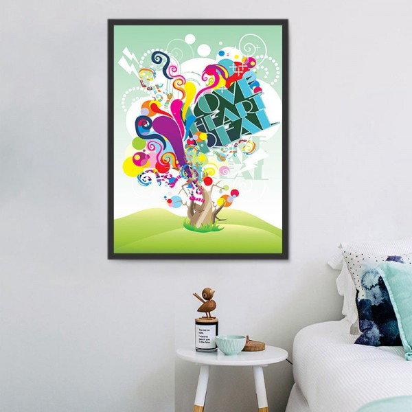 Albero 5d Diy Kit Diamond Painting Pittura Di Diamante NO1751