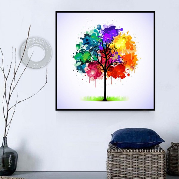 Albero 5d Diy Kit Diamond Painting Pittura Di Diamante NO1741