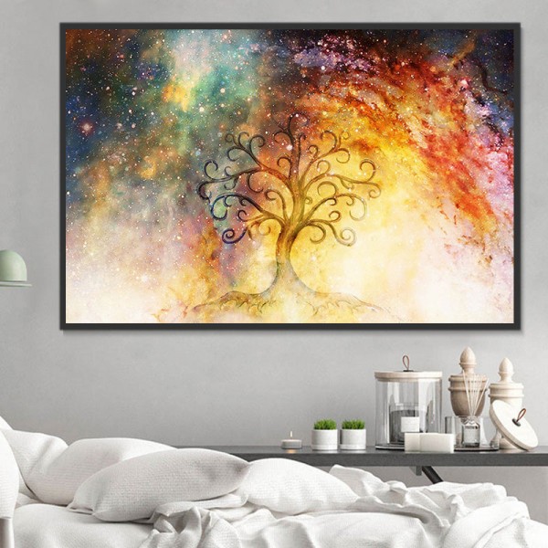 Albero 5d Diy Kit Diamond Painting Pittura Di Diamante NO1726