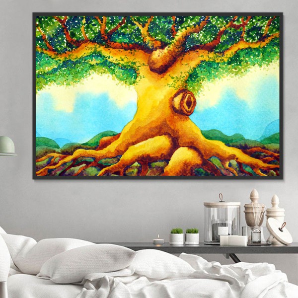 Albero 5d Diy Kit Diamond Painting Pittura Di Diamante NO1723