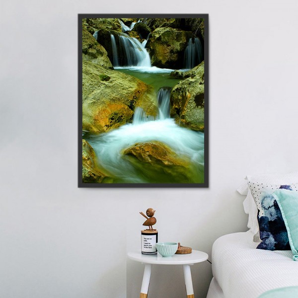 Cascata 5d Diy Kit Diamond Painting Pittura Di Diamante NO1715