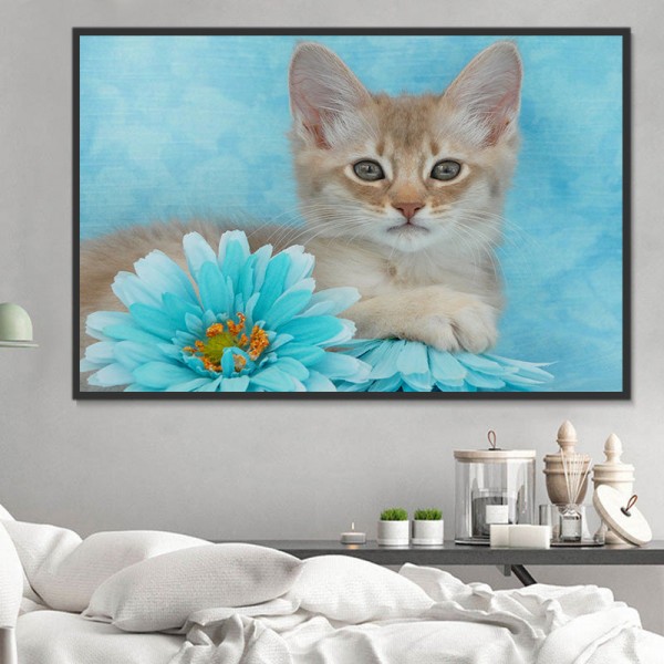 Gatto 5d Diy Kit Diamond Painting Pittura Di Diamante NO1645