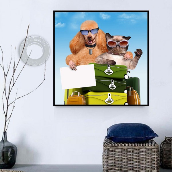 Gatto 5d Diy Kit Diamond Painting Pittura Di Diamante NO1639