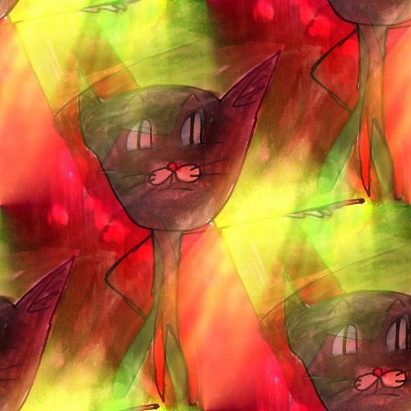 Gatto 5d Diy Kit Diamond Painting Pittura Di Diamante NO1635