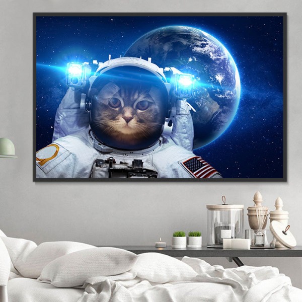 Gatto 5d Diy Kit Diamond Painting Pittura Di Diamante NO1622