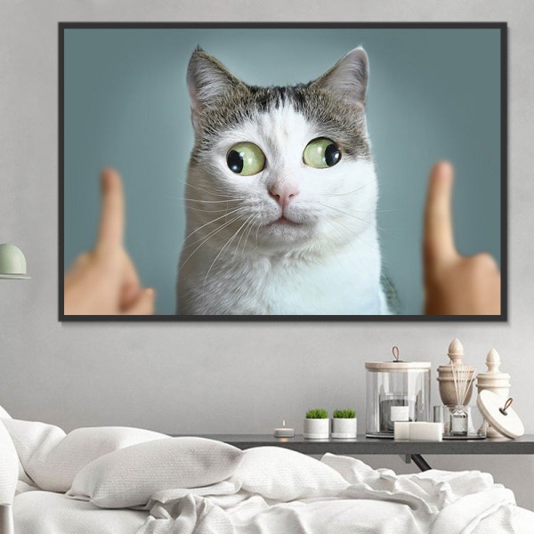 Gatto 5d Diy Kit Diamond Painting Pittura Di Diamante NO1607