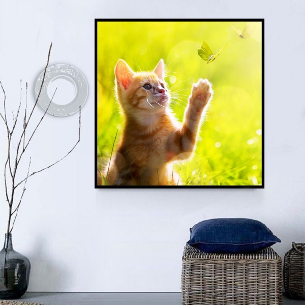 Gatto 5d Diy Kit Diamond Painting Pittura Di Diamante NO1602