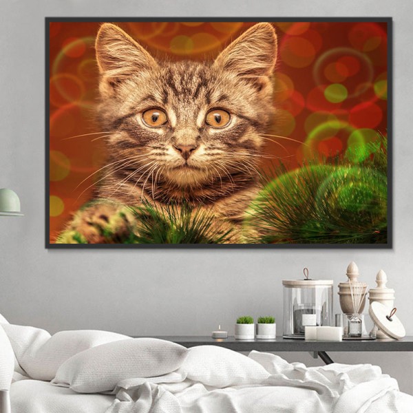 Gatto 5d Diy Kit Diamond Painting Pittura Di Diamante NO1593
