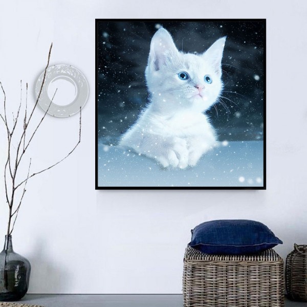 Gatto 5d Diy Kit Diamond Painting Pittura Di Diamante NO1578