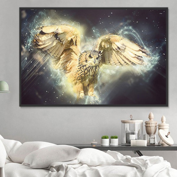 Gufo 5d Diy Kit Diamond Painting Pittura Di Diamante NO1553