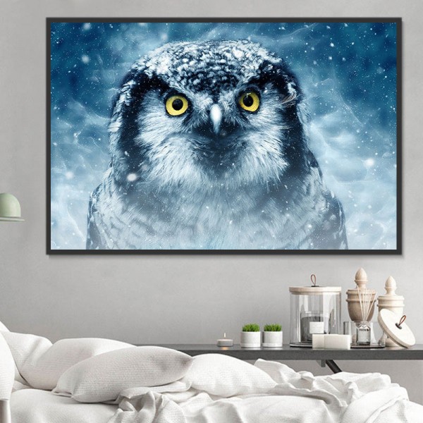 Gufo 5d Diy Kit Diamond Painting Pittura Di Diamante NO1552