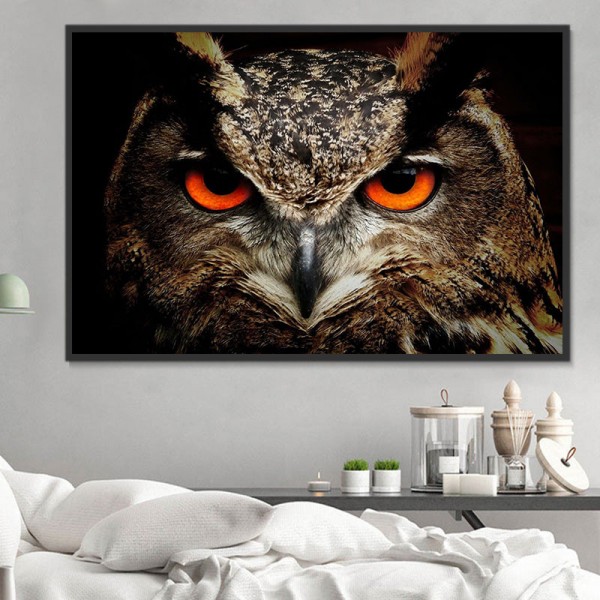 Gufo 5d Diy Kit Diamond Painting Pittura Di Diamante NO1547