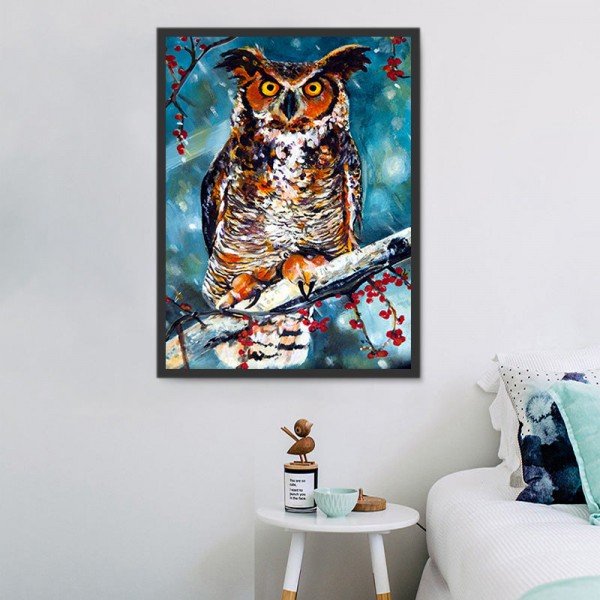 Gufo 5d Diy Kit Diamond Painting Pittura Di Diamante NO1544