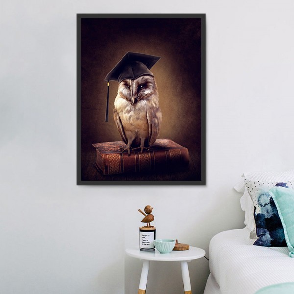 Gufo 5d Diy Kit Diamond Painting Pittura Di Diamante NO1536