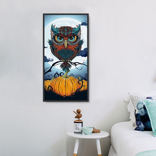 Gufo 5d Diy Kit Diamond Painting Pittura Di Diamante NO1535