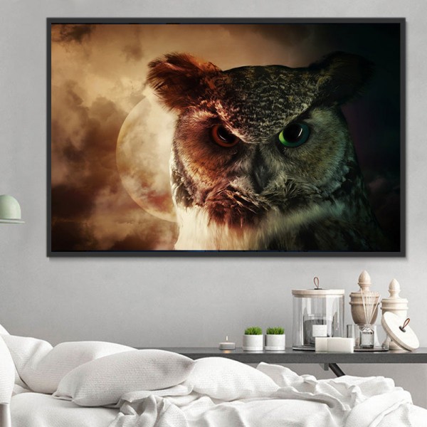 Gufo 5d Diy Kit Diamond Painting Pittura Di Diamante NO1528