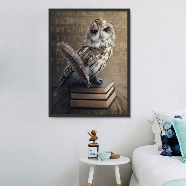 Gufo 5d Diy Kit Diamond Painting Pittura Di Diamante NO1525