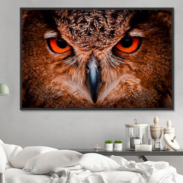 Gufo 5d Diy Kit Diamond Painting Pittura Di Diamante NO1526