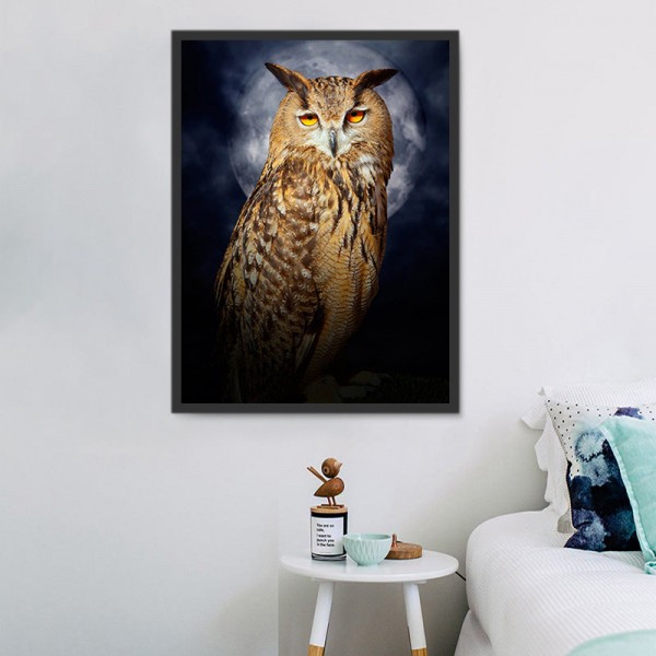 Gufo 5d Diy Kit Diamond Painting Pittura Di Diamante NO1523