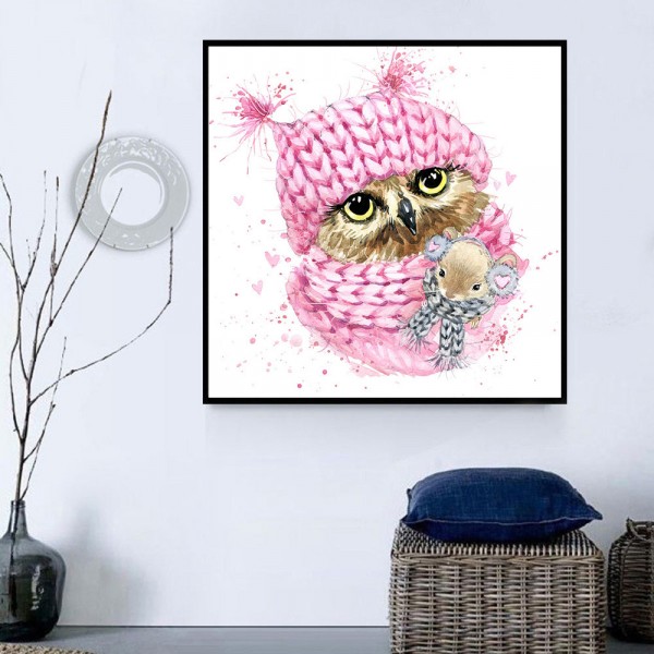 Gufo 5d Diy Kit Diamond Painting Pittura Di Diamante NO1513