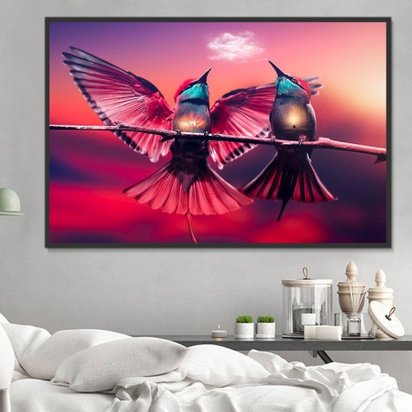 Uccello 5d Diy Kit Diamond Painting Pittura Di Diamante NO1512