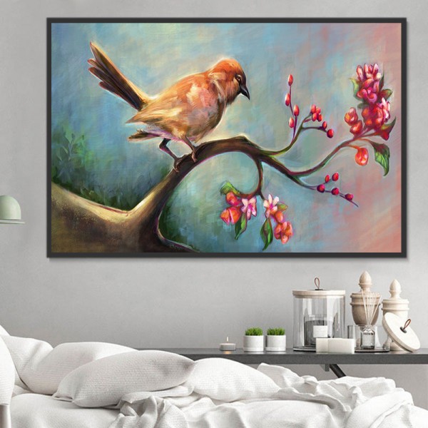 Uccello 5d Diy Kit Diamond Painting Pittura Di Diamante NO1496