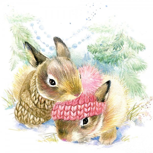 Coniglio 5d Diy Kit Diamond Painting Pittura Di Diamante NO1491