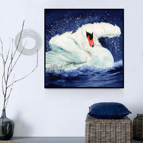 Cigno 5d Diy Kit Diamond Painting Pittura Di Diamante NO1477