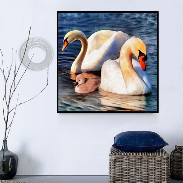 Cigno 5d Diy Kit Diamond Painting Pittura Di Diamante NO1476