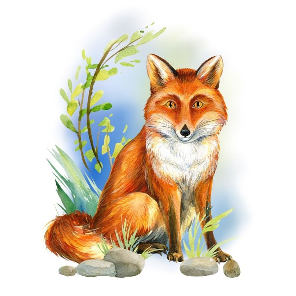 Volpe 5d Diy Kit Diamond Painting Pittura Di Diamante NO1461