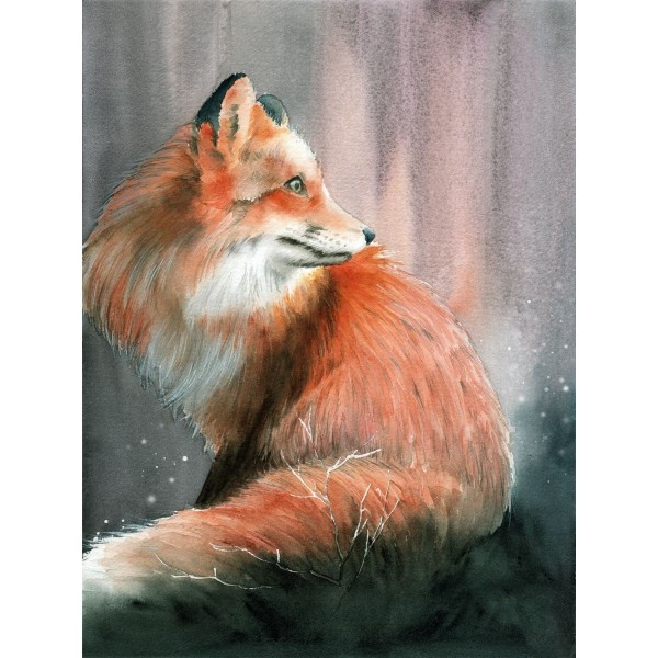 Volpe 5d Diy Kit Diamond Painting Pittura Di Diamante NO1460