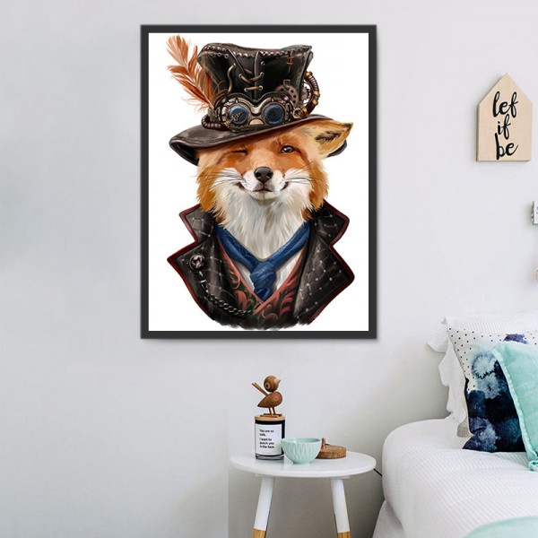 Volpe 5d Diy Kit Diamond Painting Pittura Di Diamante NO1459