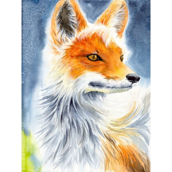 Volpe 5d Diy Kit Diamond Painting Pittura Di Diamante NO1458