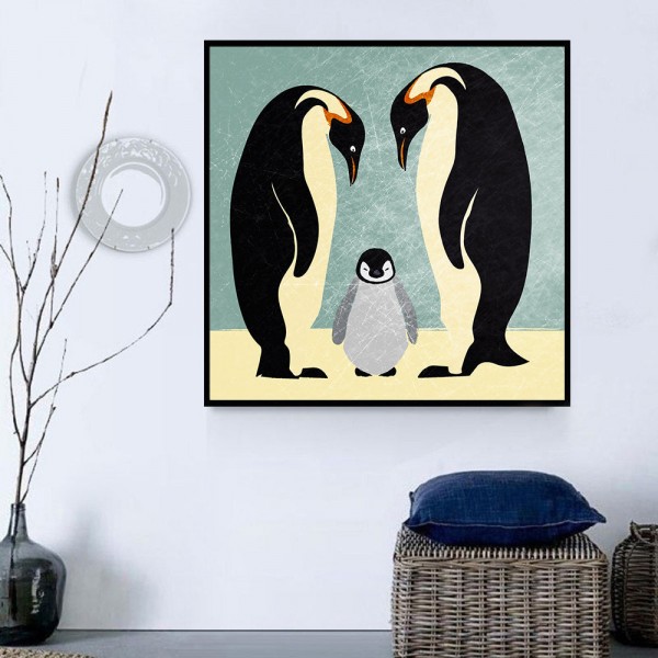 Pinguino 5d Diy Kit Diamond Painting Pittura Di Diamante NO1456